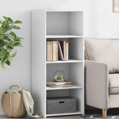vidaXL Highboard Weiß 50x41x124 cm - Sideboard vidaXL Highboard Weiß 50x41x124 cm - Sideboard