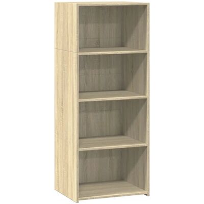 vidaXL Highboard Sonoma Eiche 50x41x124 cm - Sideboard vidaXL Highboard Sonoma Eiche 50x41x124 cm - Sideboard