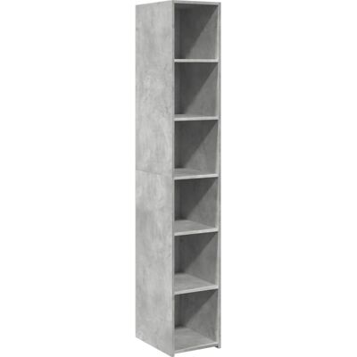 vidaXL Wohnzimmer-Sideboard - Robuster Beton-Grau Stauraum vidaXL Wohnzimmer-Sideboard - Robuster Beton-Grau Stauraum