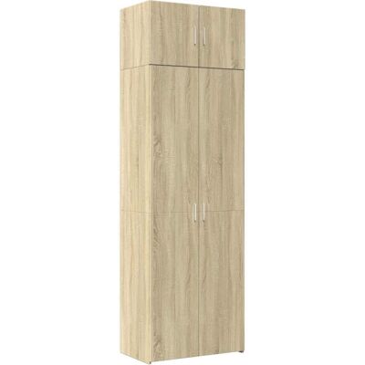 vidaXL Sonoma Eichenholz Schrank - 70x42,5x225 cm vidaXL Sonoma Eichenholz Schrank - 70x42,5x225 cm