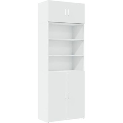 vidaXL Weißer Stauraum-Schrank - Sideboard vidaXL Weißer Stauraum-Schrank - Sideboard