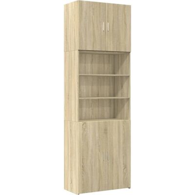 vidaXL Sonoma Eiche Highboard - Highboard vidaXL Sonoma Eiche Highboard - Highboard