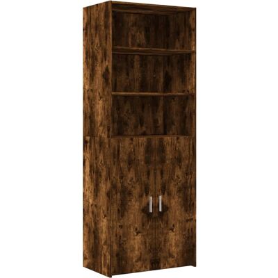 vidaXL Hochschrank Räucher Eiche 70x42.5x185 cm - Sideboard vidaXL Hochschrank Räucher Eiche 70x42.5x185 cm - Sideboard