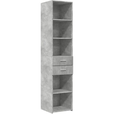 vidaXL Highboard Grau 40x42,5x185 cm - Sideboard vidaXL Highboard Grau 40x42,5x185 cm - Sideboard