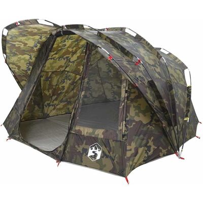 vidaXL Tente de pêche 5 personnes Camouflage Étanche - Tente de pêche - Publicité vidaXL Tente de pêche 5 personnes Camouflage Étanche - Tente de pêche - Publicité