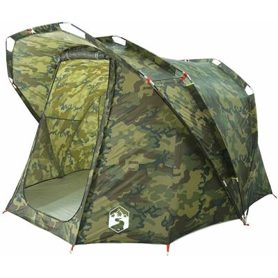 vidaXL 4-Person Camouflage Wasserdicht Angelzelt vidaXL 4-Person Camouflage Wasserdicht Angelzelt