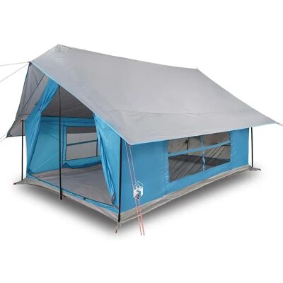 vidaXL 5-Person Blau Wasserdicht Campingzelt - Outdoor Kuppelzelt vidaXL 5-Person Blau Wasserdicht Campingzelt - Outdoor Kuppelzelt
