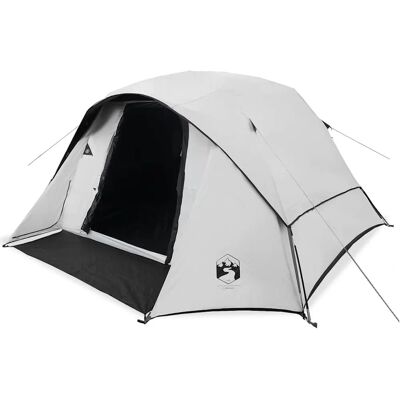 vidaXL Weiß Blackout Zelt 4-Personen Waterproof - Zelt vidaXL Weiß Blackout Zelt 4-Personen Waterproof - Zelt