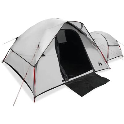 vidaXL Campingzelt - Wasserdicht, 5-Personen, Weiß - Campingzelt vidaXL Campingzelt - Wasserdicht, 5-Personen, Weiß - Campingzelt