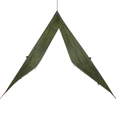 vidaXL Campingplane Camouflage - Wasserdichter Outdoor-Schutz vidaXL Campingplane Camouflage - Wasserdichter Outdoor-Schutz