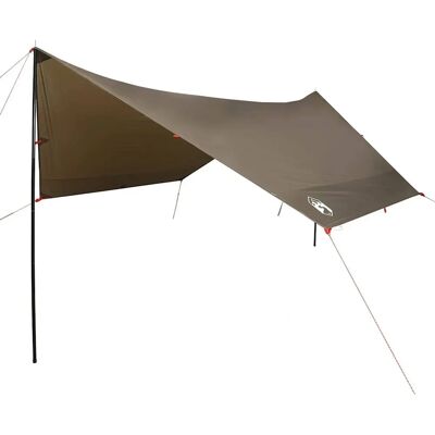 vidaXL Tarp de acampamento marrom 462x306x211 cm à prova d'água - Tenda vidaXL Tarp de acampamento marrom 462x306x211 cm à prova d'água - Tenda