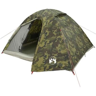 vidaXL Zelt Tarnmuster Wasserdicht - Campingzelt vidaXL Zelt Tarnmuster Wasserdicht - Campingzelt