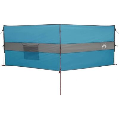 vidaXL Camping-Windschutz - Wasserdicht, Blau, 344x120 cm - Camping Windschutz vidaXL Camping-Windschutz - Wasserdicht, Blau, 344x120 cm - Camping Windschutz
