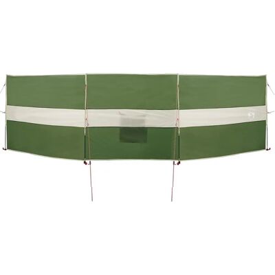 vidaXL Camping-Windschutz - Wasserdicht, Grün, 490x123 cm vidaXL Camping-Windschutz - Wasserdicht, Grün, 490x123 cm