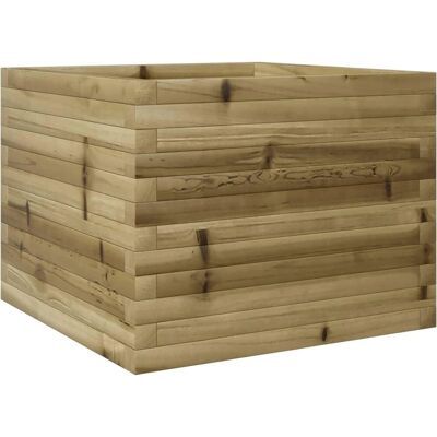 vidaXL Garden Planter 60x60x45.5 cm Impregnated Pine Wood vidaXL Garden Planter 60x60x45.5 cm Impregnated Pine Wood