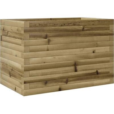 vidaXL Plantenbak 70x40x45,5 cm Imprégné Bois Pin - Jardinière - Publicité vidaXL Plantenbak 70x40x45,5 cm Imprégné Bois Pin - Jardinière - Publicité