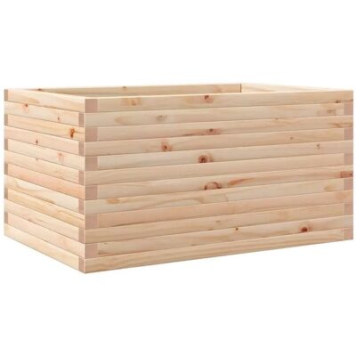 vidaXL Tuinplantbak Massief Pine 90x60x45.5 cm - Tuinplantbak vidaXL Tuinplantbak Massief Pine 90x60x45.5 cm - Tuinplantbak