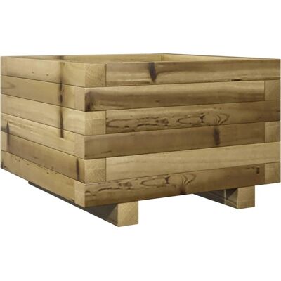 vidaXL Pflanzkübel 50X50X68,5 Cm Kiefernholz Imprägniert - Garden Planter vidaXL Pflanzkübel 50X50X68,5 Cm Kiefernholz Imprägniert - Garden Planter