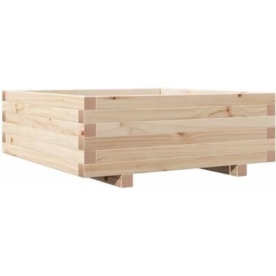 vidaXL Garden Planter - Pine Wood 70x70x26.5 cm vidaXL Garden Planter - Pine Wood 70x70x26.5 cm