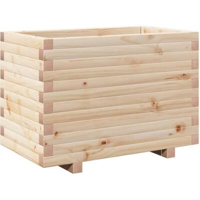 vidaXL Gartentopf aus Massivholz Kiefer 70x40x49,5 cm vidaXL Gartentopf aus Massivholz Kiefer 70x40x49,5 cm