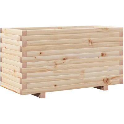 vidaXL Pflanzkübel 90x40x49,5 cm Massivholz Kiefer - Gartenpflanzgefäß vidaXL Pflanzkübel 90x40x49,5 cm Massivholz Kiefer - Gartenpflanzgefäß