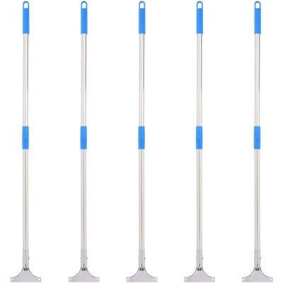 vidaXL Stahl Kunststoff Bodenabzieher-Stiel 5 Stk. - Bodenabzieher-Handle vidaXL Stahl Kunststoff Bodenabzieher-Stiel 5 Stk. - Bodenabzieher-Handle