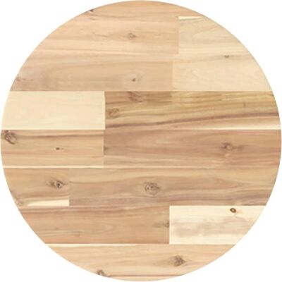 vidaXL Round Solid Wood Acacia Table - 40cm Diameter vidaXL Round Solid Wood Acacia Table - 40cm Diameter