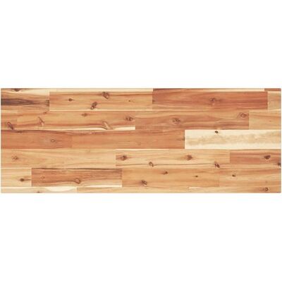 VidaXL Acacia Wood Tabletop - Durable, Natural, Versatile - Tabletop VidaXL Acacia Wood Tabletop - Durable, Natural, Versatile - Tabletop