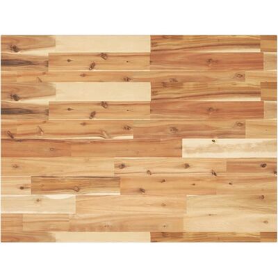vidaXL 4008825 Rectangular Solid Wood Acacia Table - Table vidaXL 4008825 Rectangular Solid Wood Acacia Table - Table