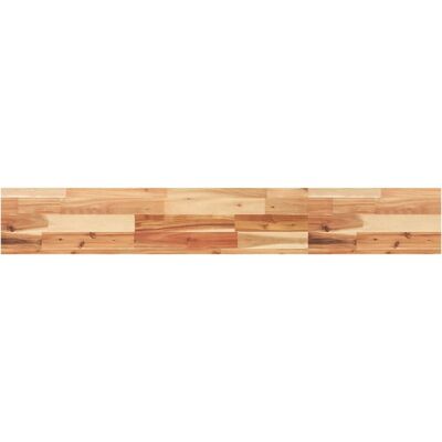 vidaXL 140x20x4 cm Rechteckige Massivholz Akazienplatte - Tischplatte vidaXL 140x20x4 cm Rechteckige Massivholz Akazienplatte - Tischplatte