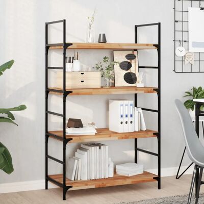 vidaXL Tischplatte 80x40x4 cm Rechteckig Massivholz Akazie Braun - Tischplatte vidaXL Tischplatte 80x40x4 cm Rechteckig Massivholz Akazie Braun - Tischplatte