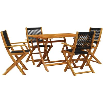VidaXL 3281697 Gartenmöbel-Set - Essgruppe aus Akazie VidaXL 3281697 Gartenmöbel-Set - Essgruppe aus Akazie