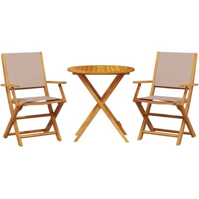 vidaXL 3281858 Gartenmöbel-Set - 3-teilig Bistro-Set vidaXL 3281858 Gartenmöbel-Set - 3-teilig Bistro-Set