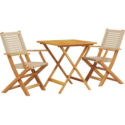 vidaXL 3281876 Gartenset - Langlebiges Akazienholz vidaXL 3281876 Gartenset - Langlebiges Akazienholz