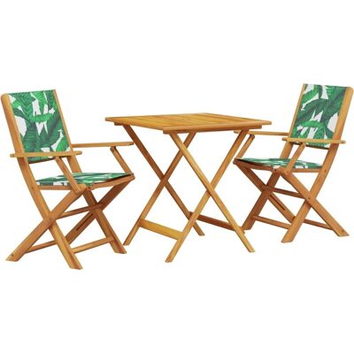 vidaXL Garten-Bistro-Set 3-teilig - Outdoor-Möbel vidaXL Garten-Bistro-Set 3-teilig - Outdoor-Möbel