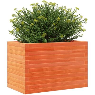 vidaXL Tuinbak 40X40X49,5 Cm Massief Hout Dennen Wachsbruin - Tuinbak vidaXL Tuinbak 40X40X49,5 Cm Massief Hout Dennen Wachsbruin - Tuinbak