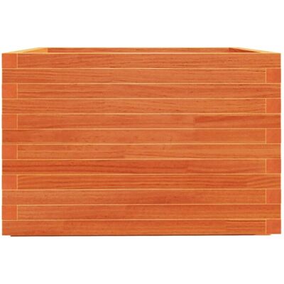 vidaXL Pflanzkübel 40X40X49,5 Cm Massivholz Kiefer Wachsbraun Größe: 70 x 70 x 49.5 c - Pflanzkübel vidaXL Pflanzkübel 40X40X49,5 Cm Massivholz Kiefer Wachsbraun Größe: 70 x 70 x 49.5 c - Pflanzkübel