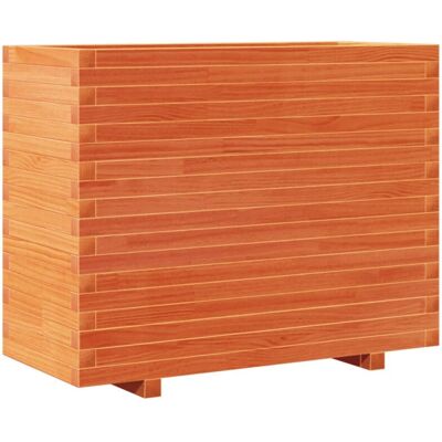 vidaXL Pflanzkübel Wachsbraun 90x40x72 cm Massivholz Kiefer - Pflanzkübel vidaXL Pflanzkübel Wachsbraun 90x40x72 cm Massivholz Kiefer - Pflanzkübel