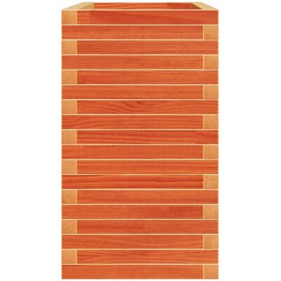 vidaXL Pflanzkübel 40X40X49,5 Cm Massivholz Kiefer Wachsbraun - Gartenkübel vidaXL Pflanzkübel 40X40X49,5 Cm Massivholz Kiefer Wachsbraun - Gartenkübel