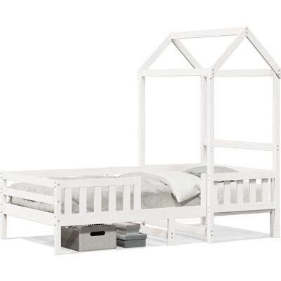vidaXL Sänkykehys katolla 75x190 cm - Puu vidaXL Sänkykehys katolla 75x190 cm - Puu