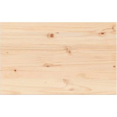 vidaXL Tischplatte 80x50x1,7 cm Massivholz Kiefer - Tischplatte vidaXL Tischplatte 80x50x1,7 cm Massivholz Kiefer - Tischplatte