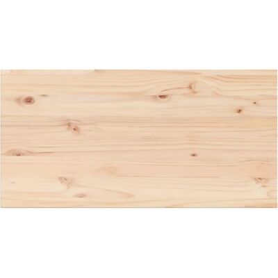 vidaXL Braune Massivholz Kieferntischplatten - 4 Stück vidaXL Braune Massivholz Kieferntischplatten - 4 Stück