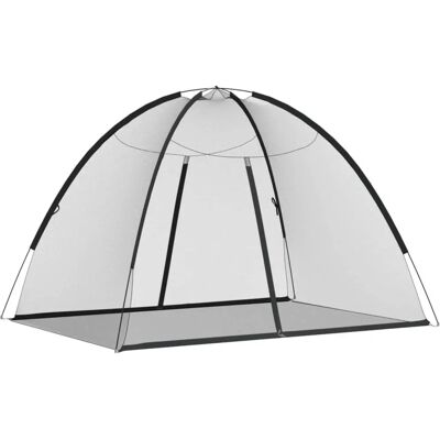 vidaXL Mongolian Mosquito Net with Doors - 220 Mesh - 200x150x140 cm vidaXL Mongolian Mosquito Net with Doors - 220 Mesh - 200x150x140 cm