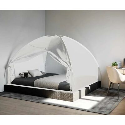 vidaXL Muggen Net Tent Mongools 220 Mesh Wit - MuggenNet vidaXL Muggen Net Tent Mongools 220 Mesh Wit - MuggenNet