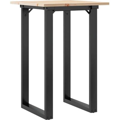 vidaXL O-Frame Esstisch - Küche Massiv Kiefer & Stahl vidaXL O-Frame Esstisch - Küche Massiv Kiefer & Stahl