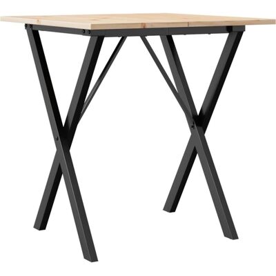 vidaXL Esstisch X-Frame Küchen Esstisch Massives Kiefernholz vidaXL Esstisch X-Frame Küchen Esstisch Massives Kiefernholz