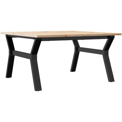 vidaXL Y-Frame Couchtisch 80x80x45 cm Massiv Pin Holz - Couchtisch vidaXL Y-Frame Couchtisch 80x80x45 cm Massiv Pin Holz - Couchtisch