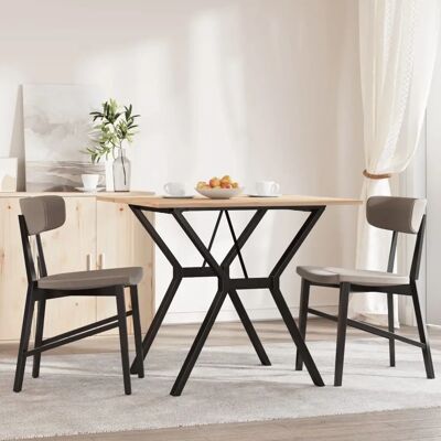 vidaXL Esstisch Y-Frame aus massivem Kiefernholz und Gusseisen vidaXL Esstisch Y-Frame aus massivem Kiefernholz und Gusseisen