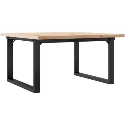 vidaXL O-förmiger Kaffeetisch aus Fichte - Massiv - 90x90x45,5 cm vidaXL O-förmiger Kaffeetisch aus Fichte - Massiv - 90x90x45,5 cm