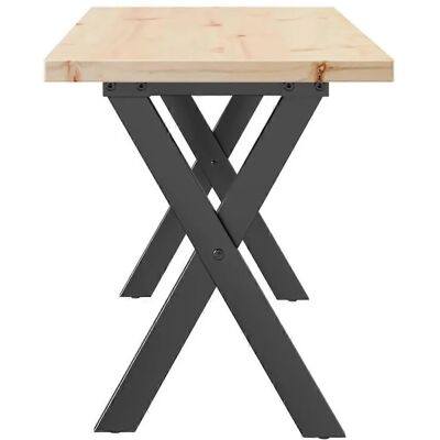 vidaXL Kiefer Kaffee Tisch X-Frame - Beistelltisch vidaXL Kiefer Kaffee Tisch X-Frame - Beistelltisch